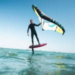 Wing foiling is the new trend sport among windsurfers and kitesurfers