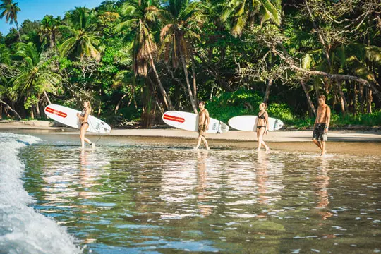 Surfen lernen in der Costa Rica Surfcamp Woche