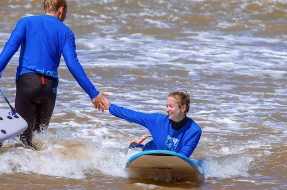 Wellenreiten lernen in Marokko perfekt für Surfanfänger