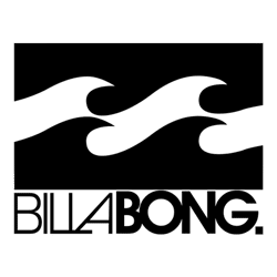 Billabong is a widely used and well-known surfer brand