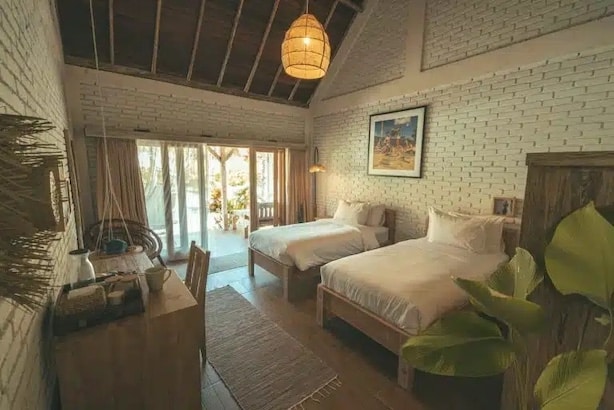Ein Mehrbettzimmer im Surfcamp Bali ist im Surfkurs Bali das Standardangebot