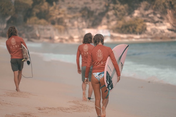 Surfing Bali also includes a programme for advanced surfers